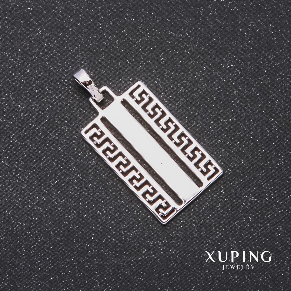 Кулон Xuping Версаче 36х30х17мм родій