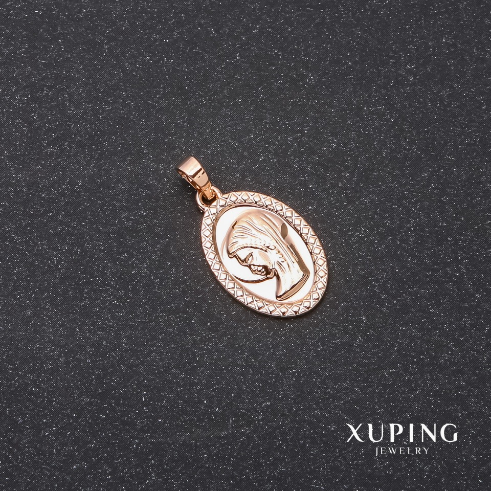 Кулон Xuping Лик 13х20х25мм позолота 18к