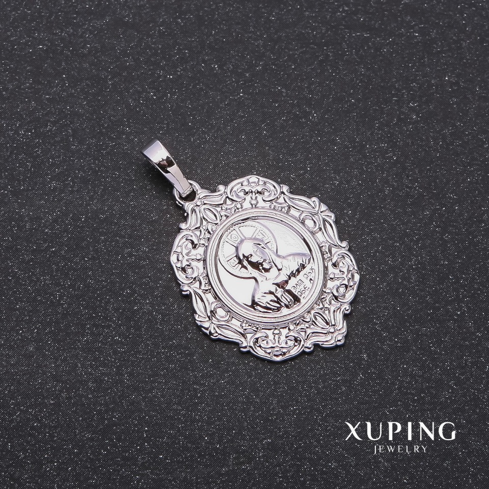Кулон Xuping Спаситель 35х28х22мм родій