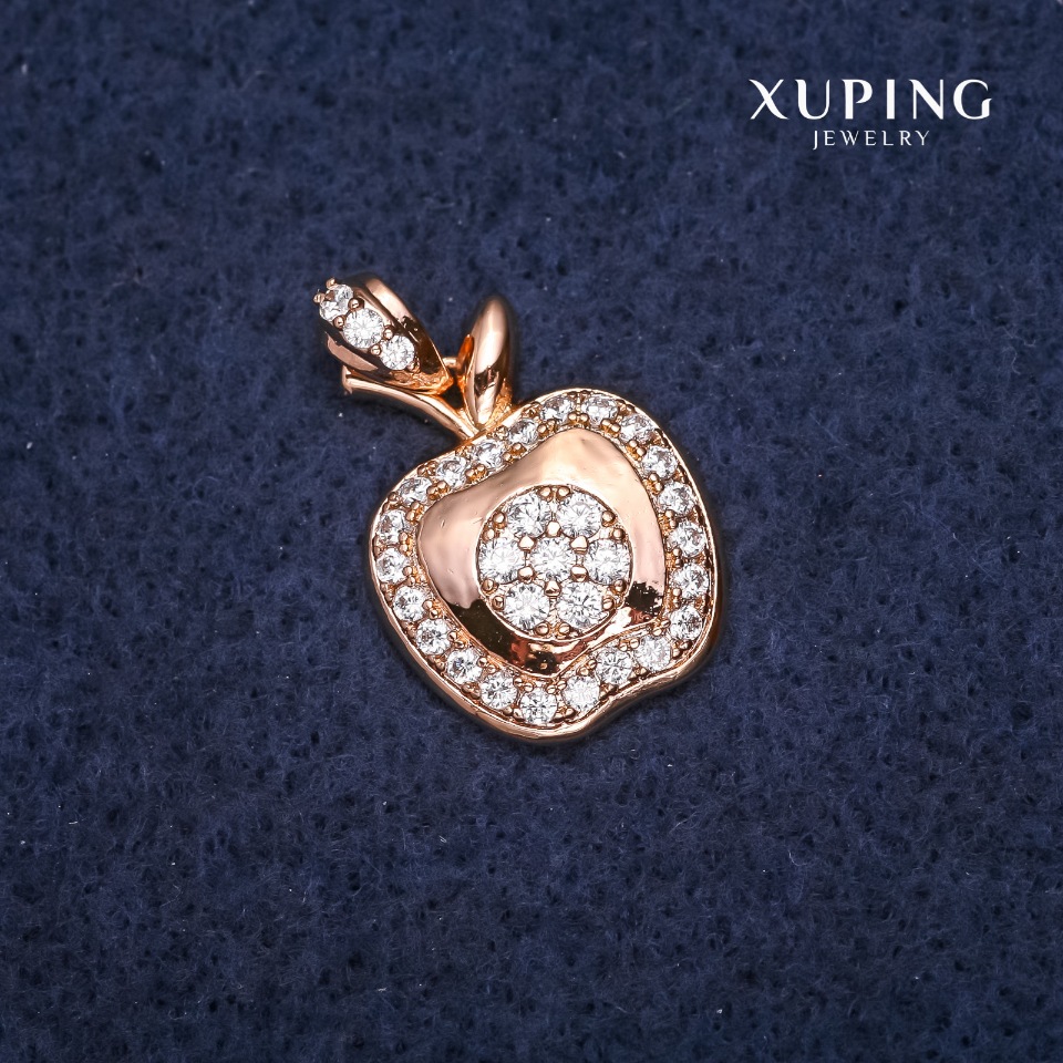 Кулон Xuping Яблуко 15х20х24мм Позолота 18К