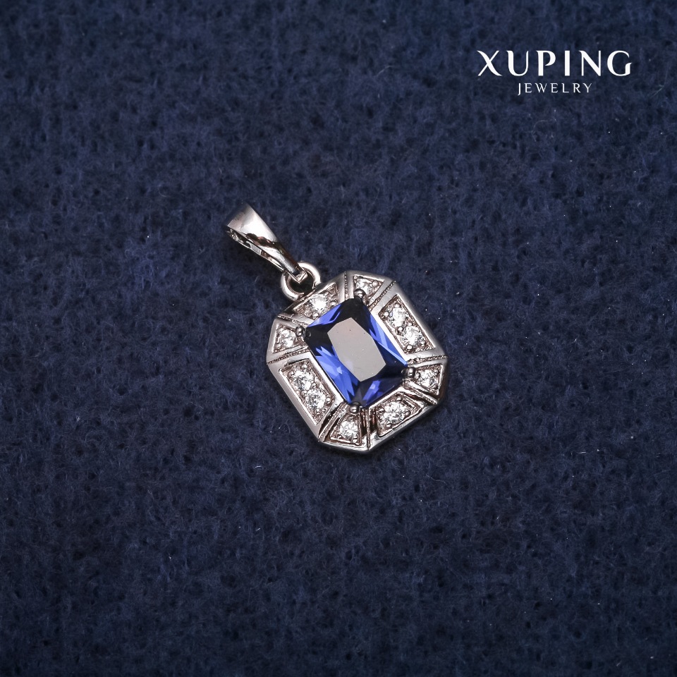 Кулон Xuping 11х14х20мм Родій