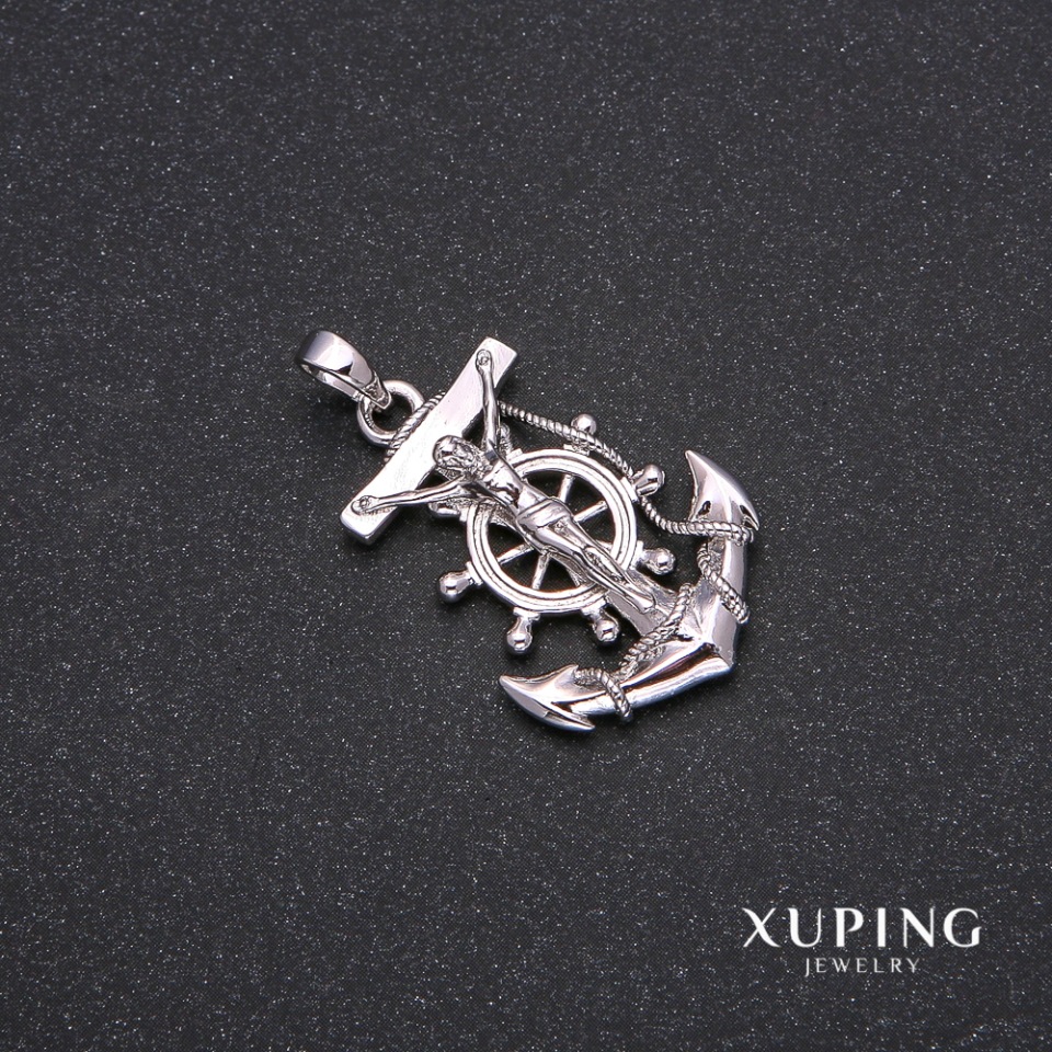 Кулон Xuping 21х35мм Родій